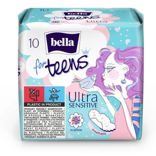 For Teens Ultra Sensitive Binden für Mädchen 10 St. von BELLA