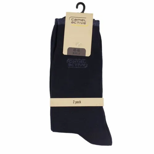 Camel active Herren Socken Doppelpack blau 6590 545 dark navy