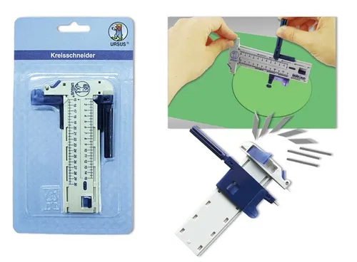 KREISSCHNEIDER 1 - 30 CM BASTEL-WERKZEUG BASTELN NEU