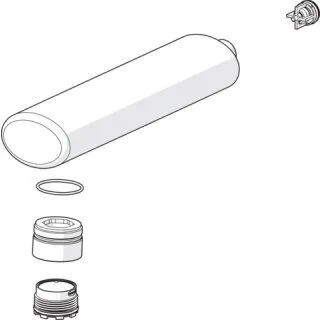 Hansa – 59914033 Teleducha Küche Runde Kupplung von Hansa