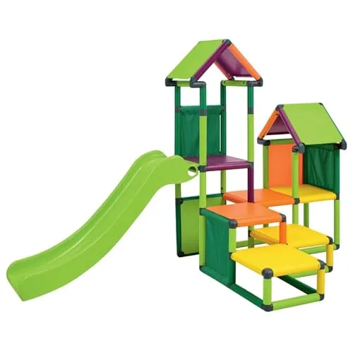 Spielturm Kletterturm Gesa mit Rutsche für Kleinkinder von Moveandstic