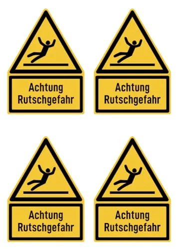 Aufkleber: 150x100 mm, 4 Stück
