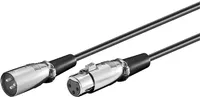 Microconnect XLRMF05 0.5m XLR (3-pin) XLR (3-pin) Schwarz Audio-Kabel (XLRMF05)