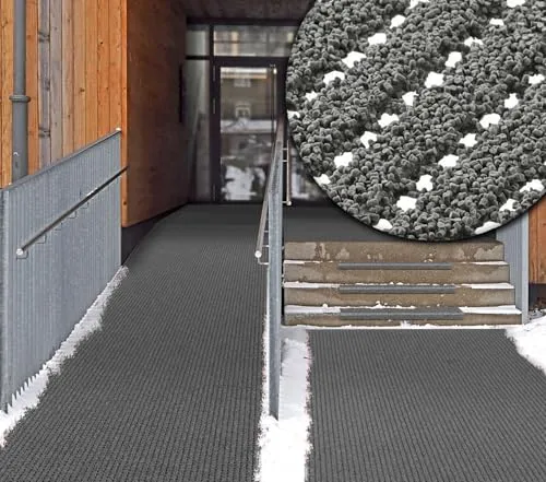 SafeStep AntiRutsch - Sicherheitsmatte PRO Stone 1,20 x 2,00 Meter