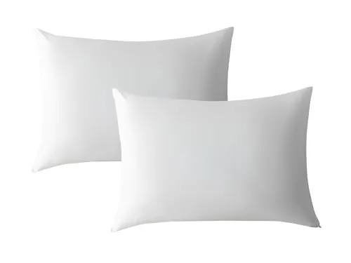 Moln Kopfkissen 50x70 cm 2er Set, Oeko-TEX Zertifiziert Kissen, mit 100% Mikrofaser-Füllung, Waschmaschinengeeignet Schlafkissen