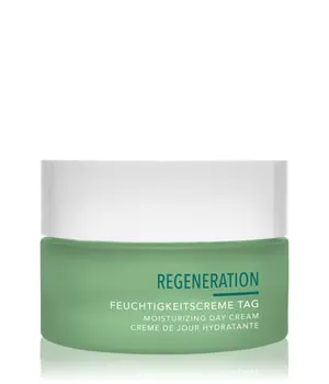 Charlotte Meentzen Regeneration Feuchtigkeit Gesichtscreme 50 ml - Tagescreme für geschmeidige, jünger aussehende Haut. Mit Hyaluronsäure und hochwertigen Pflanzenölen, die Linien und Fältchen glätten und vorzeitiger Hautalterung vorbeugen.