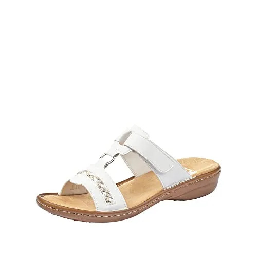 Rieker Damen Sandalen 60888 in weiß von Rieker