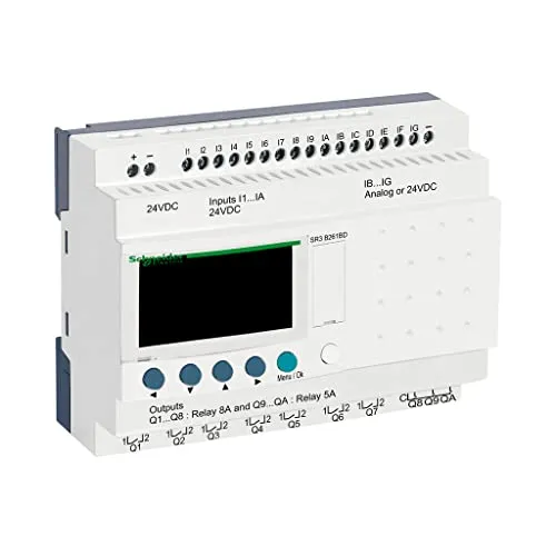 ZELIO II M 16E/10R 24CC RELOJ PANTALLA - Elektroinstallation mit hochwertigem Material, langlebig und robust für zuverlässige Anwendungen.