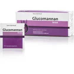Glucomannan Drink - 126 g - Diät-Drink mit 4 g Glucomannan pro Tagesdosis, unterstützt Gewichtsverlust und hilft, den Cholesterinspiegel zu regulieren.