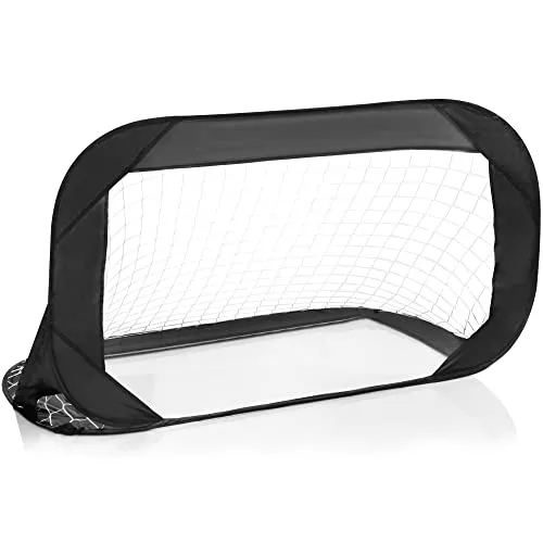 com-four® Fußballtor klappbar - Pop-Up Fussballtor für Garten und Freizeit - Kinder Fussballtor für Indoor und Outdoor - faltbar und tragbar