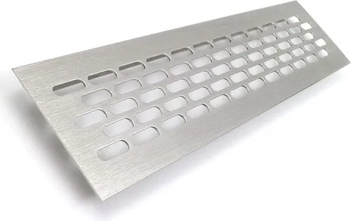 Design61 Edelstahl Lüftungsgitter L 245 x H 60 mm Abluftgitter