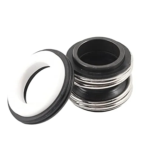 sourcing map 16 mm Dia Rubber Bellows Versiegelung Schaft für Wasserpumpe Gleitringdichtung de