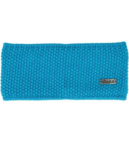 Eisglut Stirnband Freeo mit Wollanteil - Mützen für kalte Tage - Hochwertiges Stirnband mit Fleece-Innenband für warme Ohren und stylischem Eisglut-Plättchen, ideal für Winteraktivitäten.