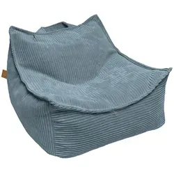 MeowBaby Sitzsack, Türkis, Textil, 60x50x70 cm, Wohnzimmer, Hocker, Sitzsäcke, Kindersitzsäcke