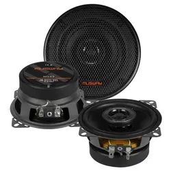 MS42 2-Wege Koax-Lautsprecher - Car-HiFi-Lautsprecher mit 60 Watt RMS, ideal für kraftvollen Sound in deinem Fahrzeug. Mit Papier-Bambus-Membranen und 13 mm Neodym-Hochtöner für kristallklare Höhen.