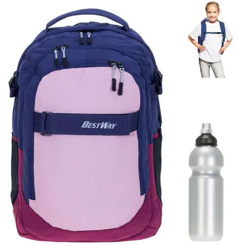 Fabrizio Bestway Evolution Air Schulrucksack Daypack - Tagesrucksäcke mit modernem Design, praktischer Fronttasche und bequemen, verstellbaren Schultergurten für den optimalen Tragekomfort.
