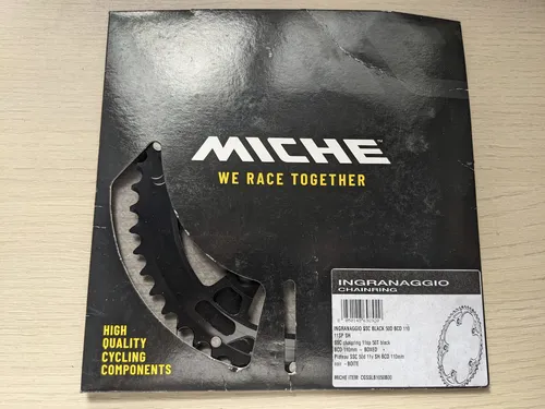 Miche Bremsscheibe 160 mm MTB Silber - Bremsscheibe für MTB, 160 mm Durchmesser, aus leichtem Aluminium, universell einsetzbar für optimale Bremsleistung.