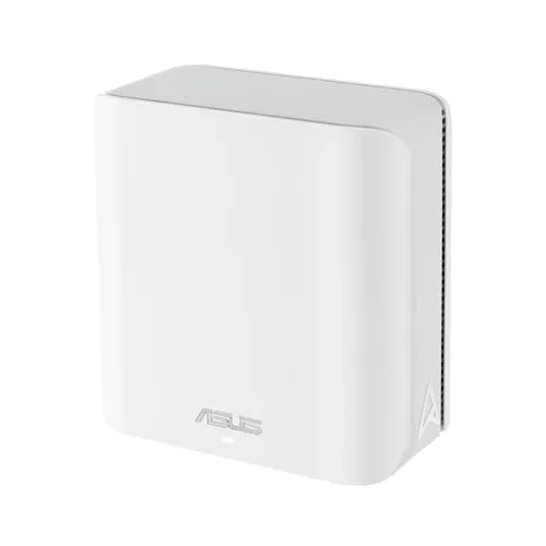 ASUS ZenWiFi BD4 WiFi 7 Mesh Router - Dualband-Mesh-Router mit Wi-Fi 7 Standard, bietet eine beeindruckende WLAN-Geschwindigkeit von bis zu 3.570 Mbit/s und eine Reichweite von bis zu 235 m² für nahtloses Surfen.