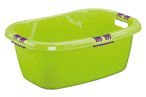 Wäschewanne Ergo mit Softgriff 28 L - Praktische Wäschelösung - Sonstige, 28 Liter Volumen mit ergonomischem Softgriff für komfortables Tragen und einfache Handhabung.