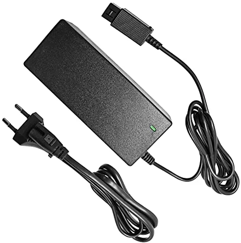 Eaxus® Netzteil geeignet für Nintendo Wii - 2,1 Meter Ersatz Stromkabel AC Adapter