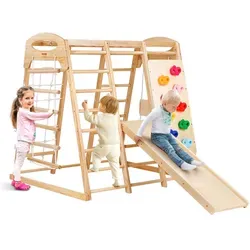 VEVOR Indoor Klettergerüst 7 in 1 für Kleinkinder