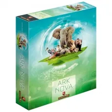 PEGASUS GAMES Ark Nova (EN) - Strategisches Gesellschaftsspiel - Gesellschaftsspiel für 1–4 Spieler, 90–150 Minuten Spielzeit, fördert strategisches Denken und Kreativität, ideal für Spieleabende.