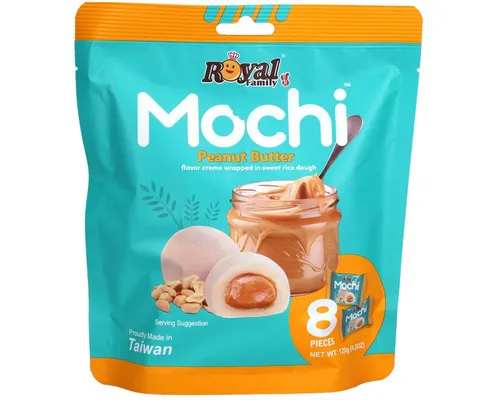 Royal Family Kuchen, Royal Family Mochi Peanut Butter Cremefüllung einzeln verpackt 120g