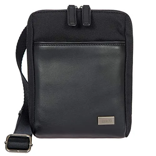 Kompakte Messenger-Bag in Schwarz - Stylische und praktische Tasche mit kompakten Abmessungen, ideal für den Alltag und auf Reisen. Leicht und vielseitig einsetzbar.