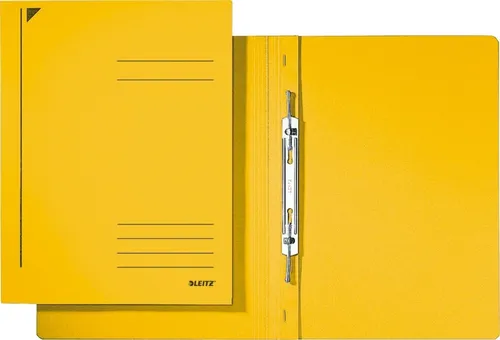 LEITZ Hefter Spiralhefter A4 Karton kaufm. Heftung gelb