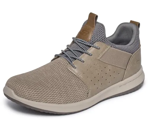 Skechers Herren Delson Camben Sneaker in beige von Skechers
