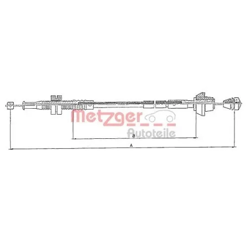 Metzger Gaszug 10.0152