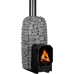 HUUM HIVE Flow Mini LS Holz beheizter Saunaofen 8,5 kW - Saunaöfen & Heizgeräte, kompakter Holzofen mit hoher Effizienz für entspannende Saunaerlebnisse.