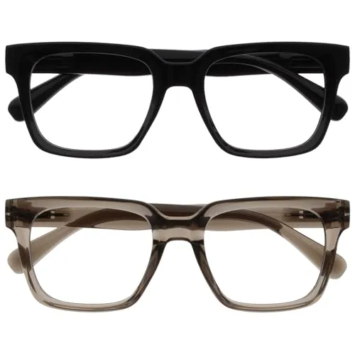 OPULIZE ERA Blaulichtfilter Lesebrille für Damen Herren