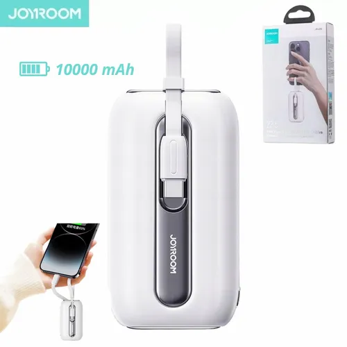 Joyroom Colorful Series Powerbank 10000 mAh - Powerbank mit 10000 mAh und 22.50 W, ideal für schnelles Laden unterwegs, in bunten Farben erhältlich.