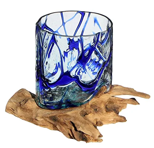 Wogeka Dekovase Glas-Vase 