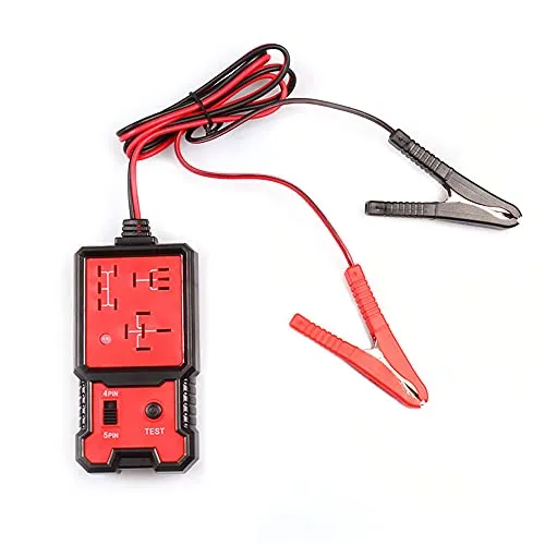 ANCLLO 12V Kfz-Relaistester, Tools zur Diagnose von Autobatterien, Batteriekumpel