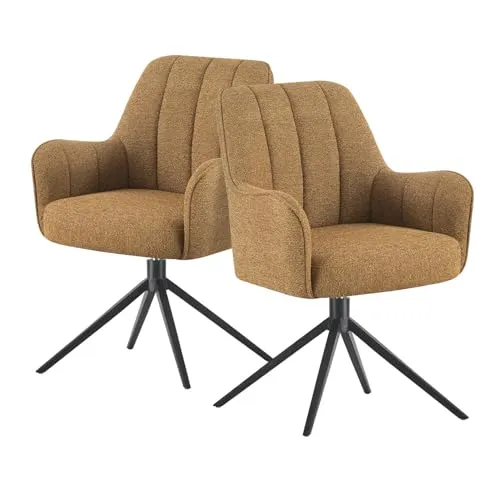 Küchen- und Esszimmerstühle Gelb von DUBI Möbel