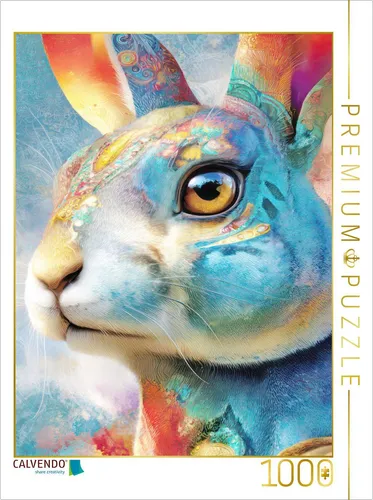 CALVENDO Puzzle Neo expressive Tierportraits | 1000 Teile Lege-Größe 64 × 48 cm Foto-Puzzle für glückliche Stunden