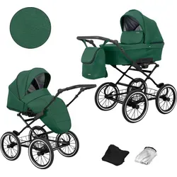 Kunert Romantic 2in1 Kinderwagen in Grün mit AIR Wheels von Kunert