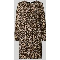 Betty Barclay Knielanges Kleid in Black, Größe 40 - Elegantes Damen Kleid in A-Linie mit Rundhalsausschnitt und Smok-Details für perfekten Tragekomfort im Alltag. Ideal für stilvolle Anlässe.