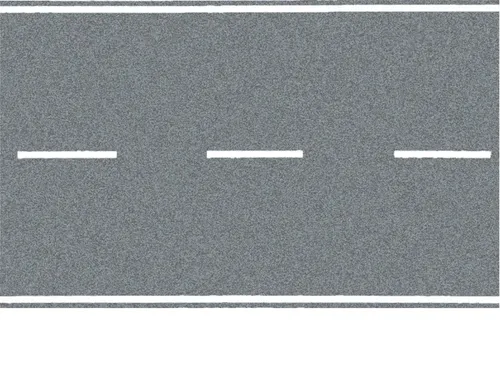 NOCH 60709 Landstraße grau Asphaltstraße 100 x 6,6 cm H0 Neu