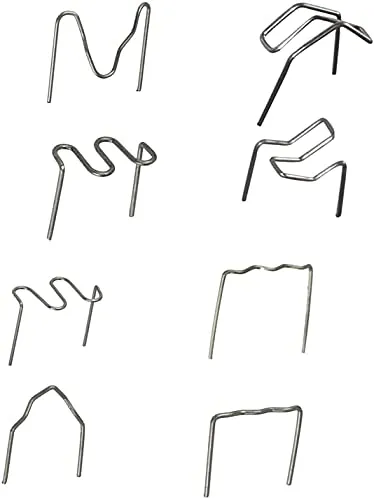 800PCS Heiße Heftklammern,Plastik Schweißen Heiße Heftklammern, Stoßstange Reparatur Nagel Auto Stoßstange Plastik Schweißen Reparatur Heißhefter,Flach/Außenecke/Innenecke/Welle heftklammern