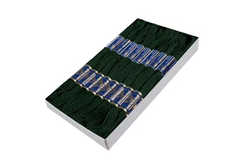 maDDma 24 Docken Stickgarn / Sticktwist Stickgarn, 8 m, 6992 grünschwarz