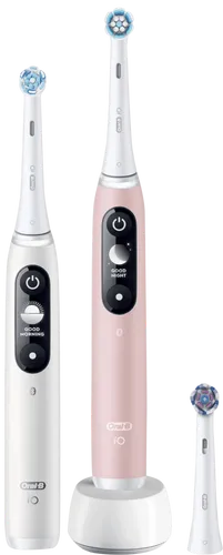 Oral-B iO Series 6N Doppelpack Weiß + Rosa von Oral-B