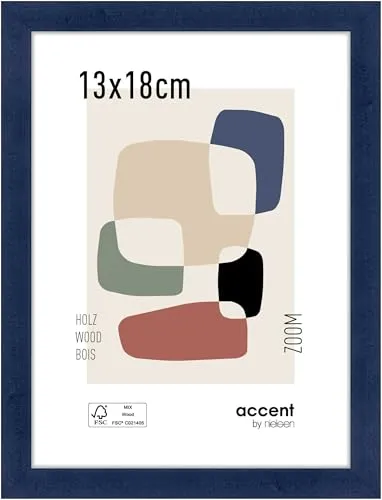 Bilderrahmen Blau von accent by nielsen