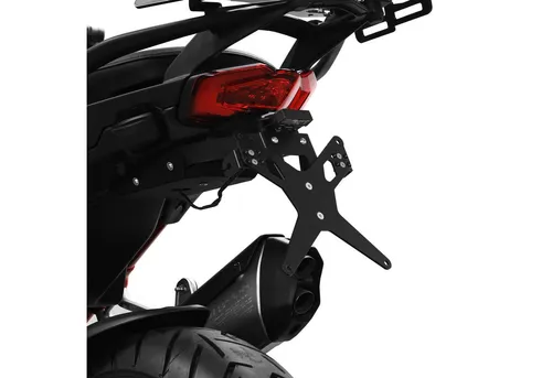 ZIEGER Kennzeichenhalter X-Line für Ducati Multistrada V4 1200 - Robuster Kennzeichenhalter für Ducati Multistrada V4 1200, mit verstellbarem Neigungswinkel und sportlicher Optik. Keine TÜV-Eintragung nötig, einfache Montage und hohe Witterungsresistenz.
