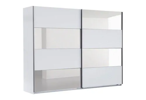 Wimex Schwebetürenschrank Easy mit Teilspiegel