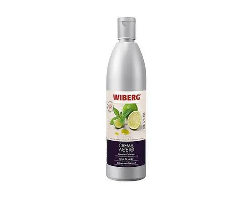 WIBERG Essig, Wiberg Crema di Aceto Limette Grüntee Weißweinessig fruchtig 500ml