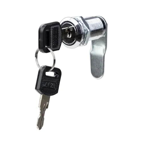 Zylinderschloss 30 mm mit 2 Schlüsseln - Schließzylinder für Spinde und Schubladen, mit individuell einstellbarer Schlüsselstellung und hochwertiger Ausführung für optimale Sicherheit.