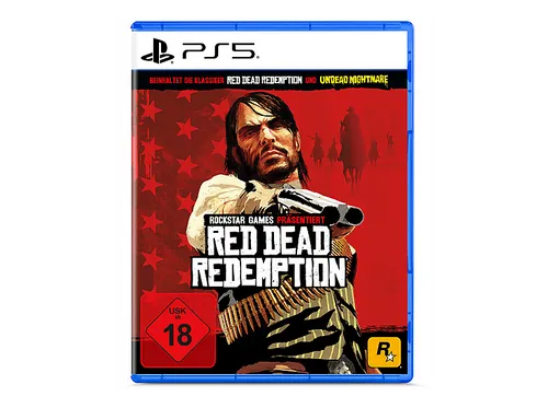 Red Dead Redemption - PlayStation 5 - Erlebe das spannende Action- und Abenteuer-Gameplay von Red Dead Redemption auf der PlayStation 5. USK ab 18 Jahren, für unvergessliche Gaming-Momente.